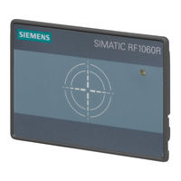 Siemens SIMATIC RF1070R Betriebsanleitung