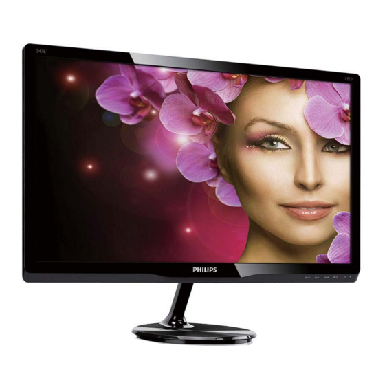 Philips 247E4 Bedienungsanleitung