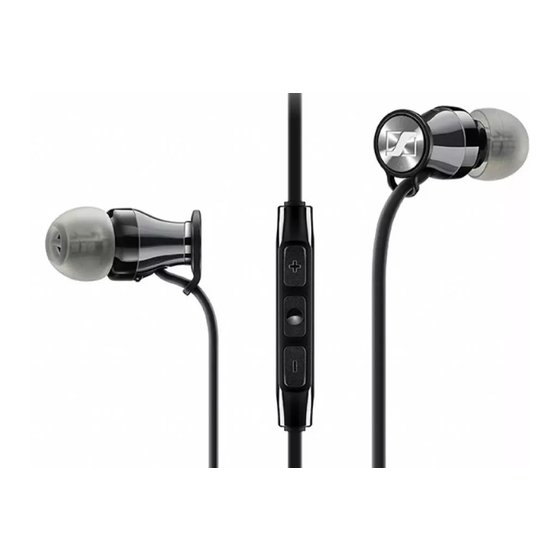 Sennheiser M2 IEi Kurzanleitung
