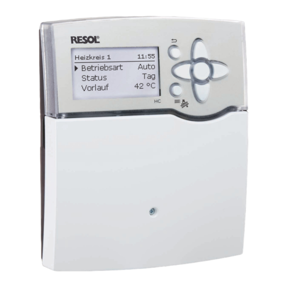 Resol HC Handbuch