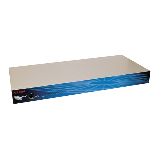 Allnet ALL 4100 Benutzerhandbuch
