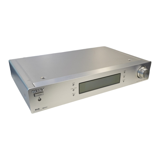 Sony ST-SDB900 Bedienungsanleitung