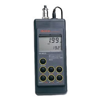 PCE Instruments HI-9835 Bedienungsanleitung