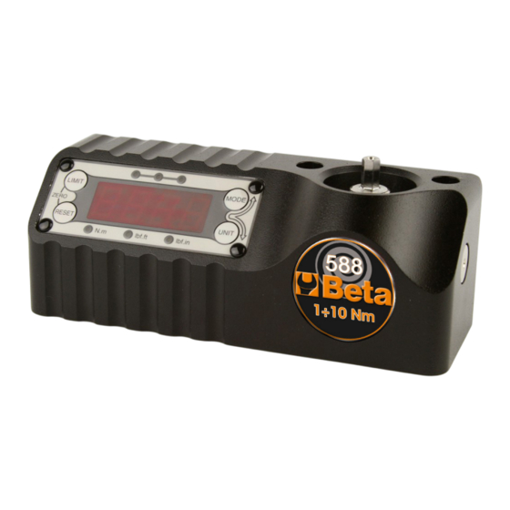 Beta 588 Gebrauchsanweisung