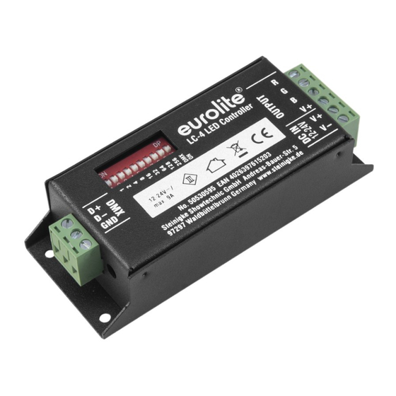 EuroLite LC-4 Bedienungsanleitung