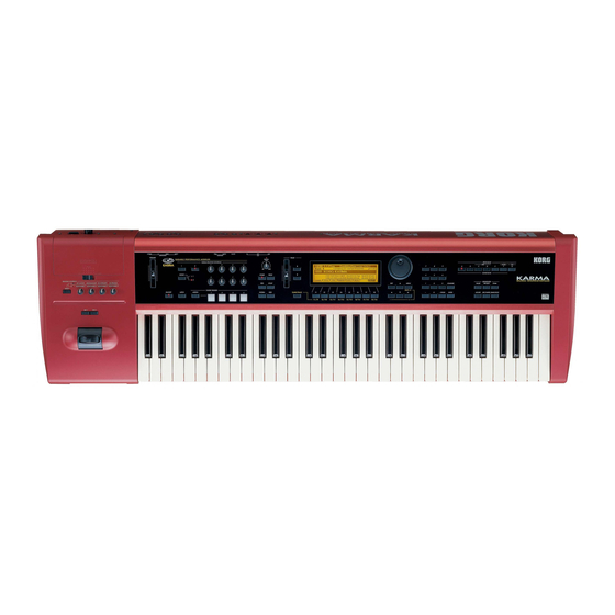 Korg Karma Handbuch