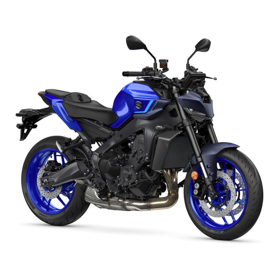 Yamaha MT-09 Bedienungsanleitung