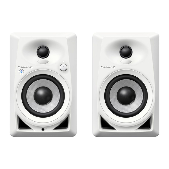 PIONEER DJ dm-40bt Handbücher