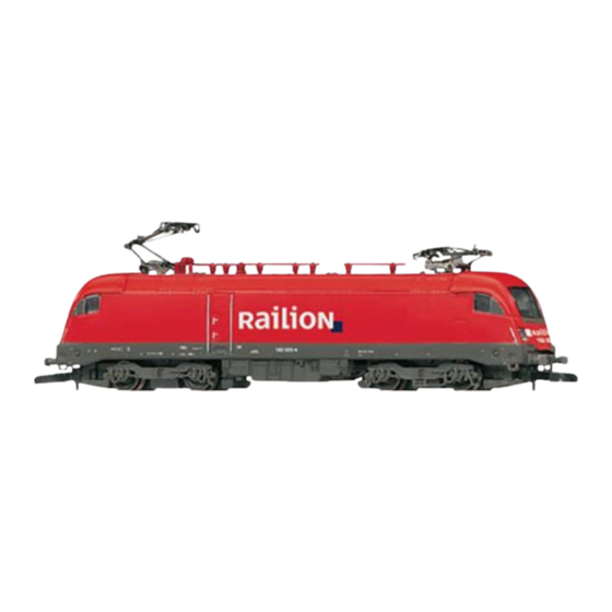 Märklin BR 182 Bedienungsanleitung