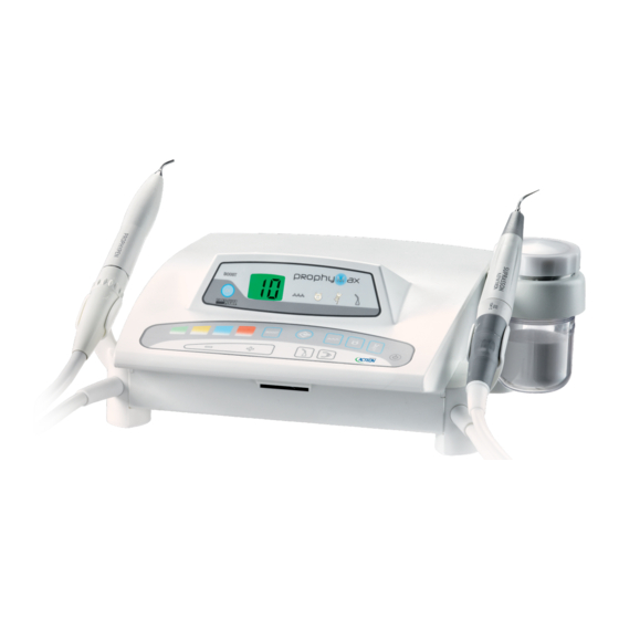 Acteon PROPHY MAX Benutzerhandbuch