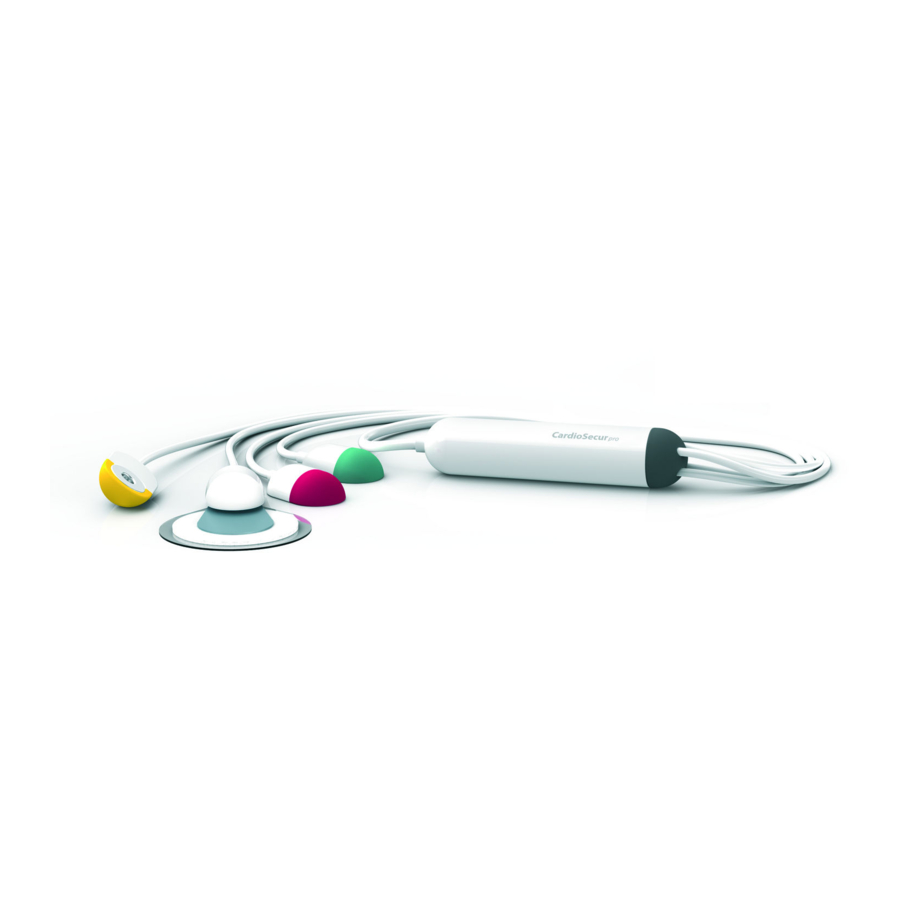 Cardiosecur PRO Benutzerhandbuch
