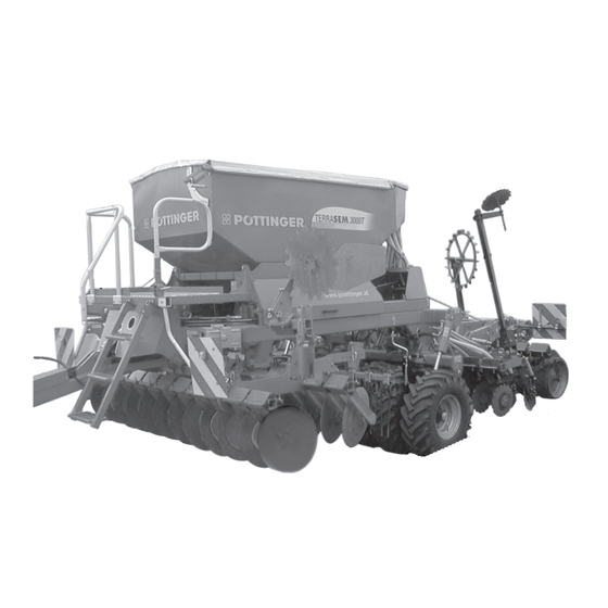 Pottinger TERRASEM 3000 T Zusammenbauanleitung