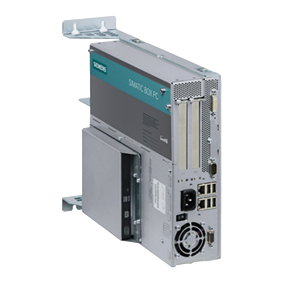 Siemens SIMATIC PCS 7 BOX Funktionshandbuch