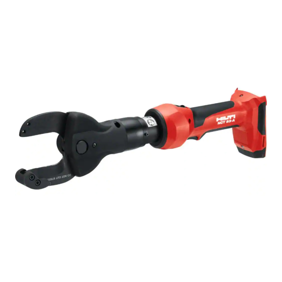 Hilti NCT IS 053-A22 Bedienungsanleitung