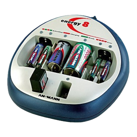 ANSMANN Energy8 Bedienungsanleitung