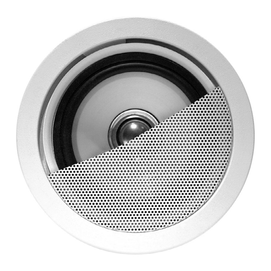 KEF Ci Serie Installationsanleitung