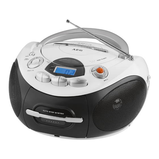 AEG SR 4353 Bedienungsanleitung
