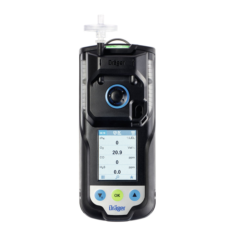 Dräger X-am 3500 Bedienungsanleitung