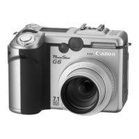 Canon PowerShot G6 Bedienungsanleitung