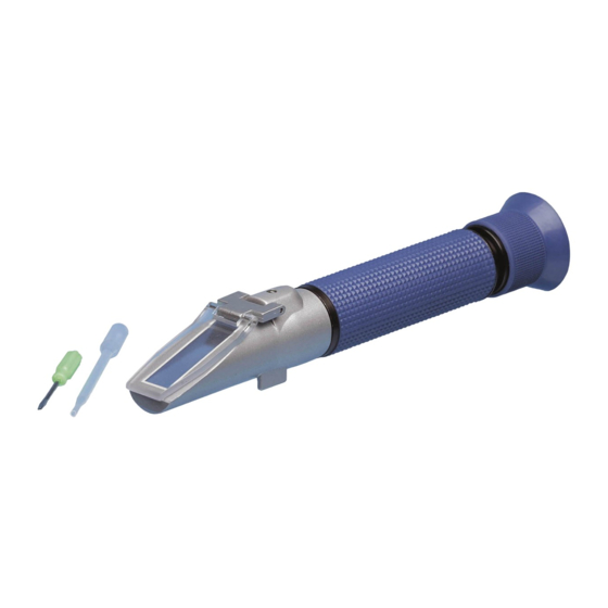Aqua Medic refractometer Bedienungsanleitung