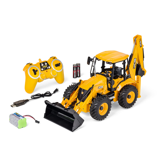 Carson 1:20 Baggerlader JCB/Excavator Loader JCB 2.4 GHz Betriebsanleitung