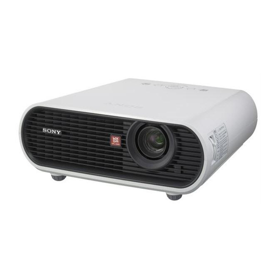 Sony VPL-EW5 Kurzreferenz