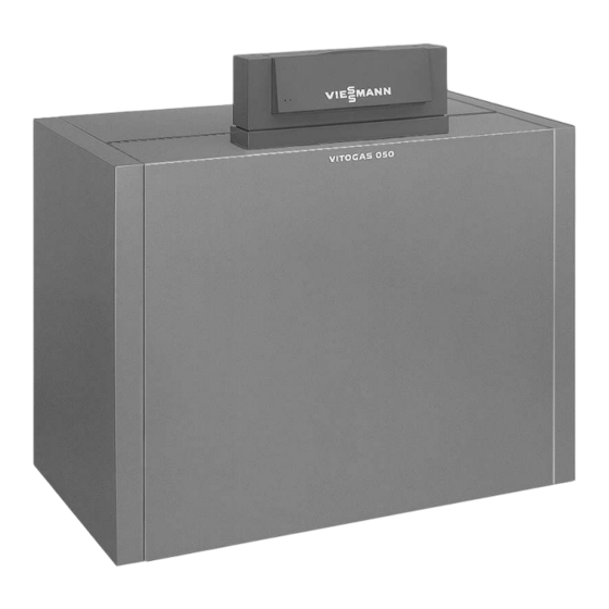 Viessmann VITOGAS 050 Serviceanleitung