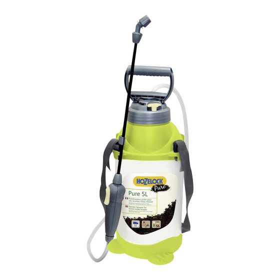 Hozelock EXEL Pulsar 5L Bedienungsanleitung
