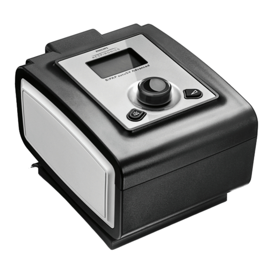 Philips BiPAP autoSV Advanced System One Benutzerhandbuch
