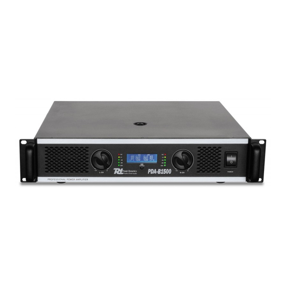 Power Dynamics PDA-B 1500 Handbuch