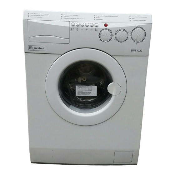 Eurotech EWT 1130 Bedienungsanleitung