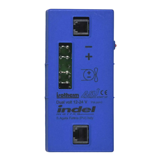 Indel Webasto Isotherm Smart Energy Control System Bedienungsanleitung