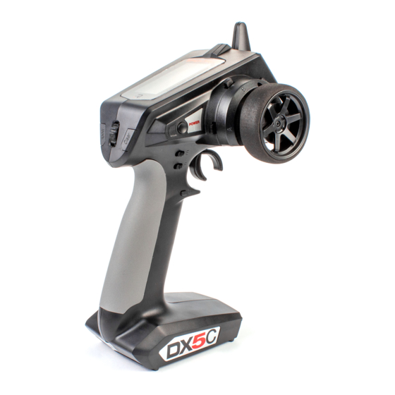 Spektrum DX5C Bedienungsanleitung