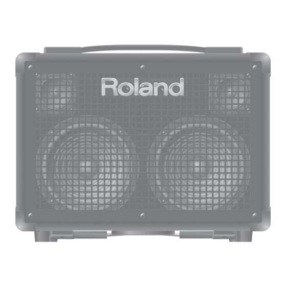 Roland KC-220 Bedienungsanleitung