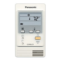 Panasonic CZ-RELC2 Bedienungsanleitung