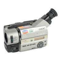 Sony Handycam CCD-TR640E Bedienungsanleitung