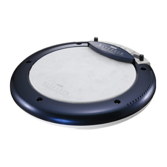 Korg Wavedrum Global Edition Referenzhandbuch