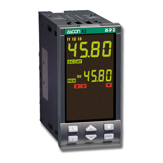 ASCON TECNOLOGIC X3 Bedienungsanleitung