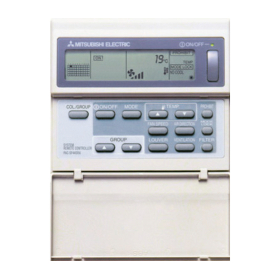 Mitsubishi Electric PAC-SF44SRA Anweisungshandbuch