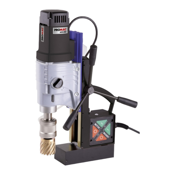 Promac MDA-80Q Bedienungsanleitung