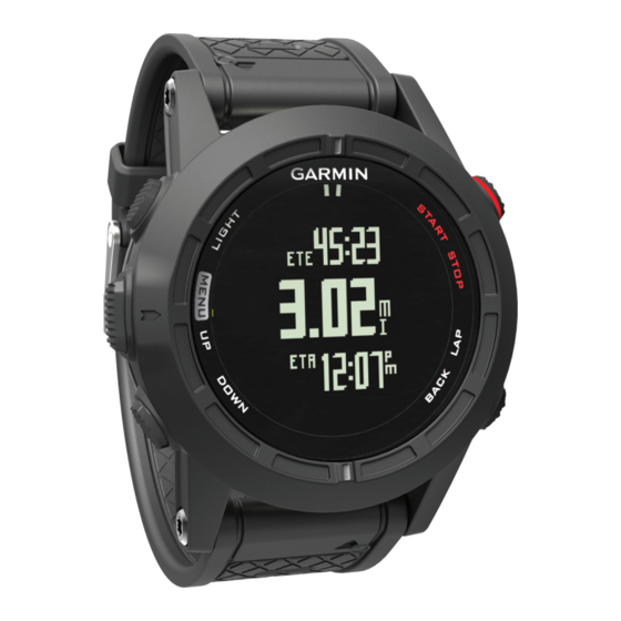 Garmin fenix 2 Benutzerhandbuch