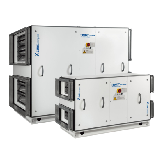 Trox X-CUBE compact Betriebsanleitung