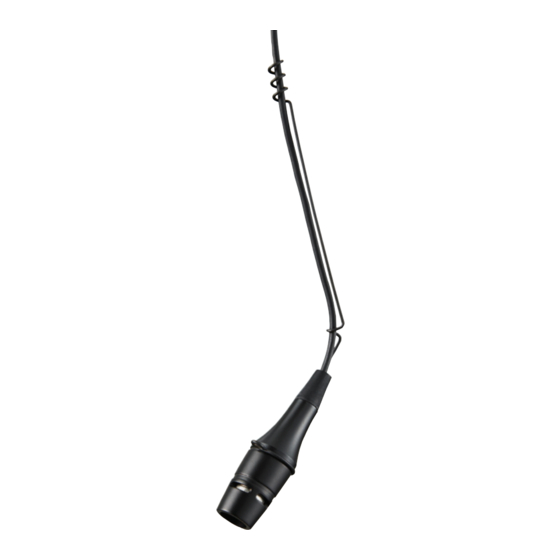 Shure Centraverse Serie Bedienungsanleitung