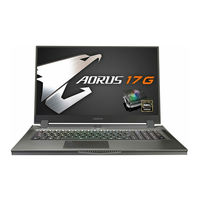 Gigabyte AORUS 17G Schnellstartanleitung