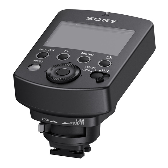 Sony FA-WRC1M Bedienungsanleitung