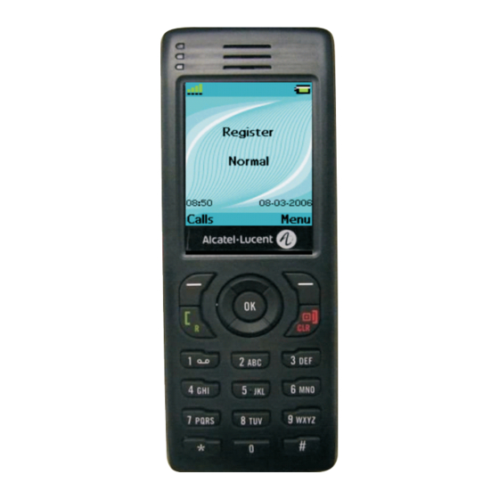 Alcatel-Lucent 500 DECT Handset Benutzerhandbuch