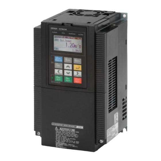 Omron 3G3LX Kurzanleitung