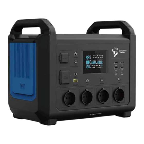 ULTIMATRON FRANCE POWERCUBE ULT-1500 Benutzerhandbuch
