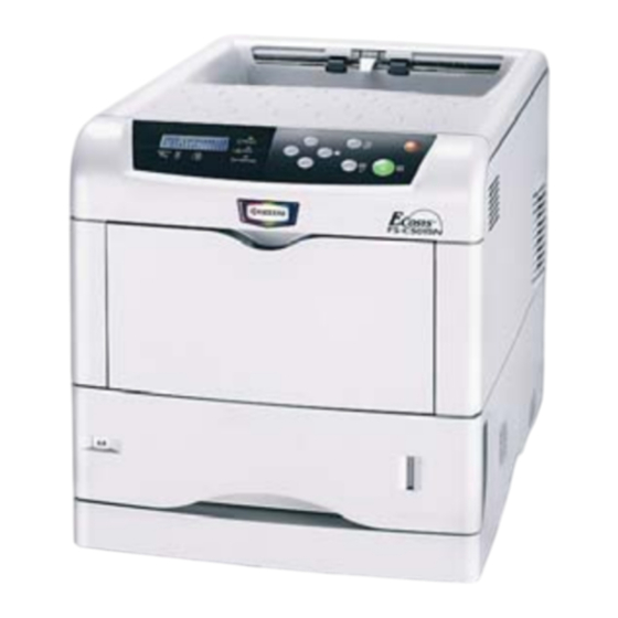 Kyocera FS-C5015N Installationsanleitung