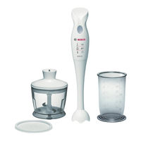 Bosch MSMP-Serie Gebrauchsanleitung